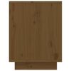 vidaXL kingakapp, meepruun, 60x34x45 cm, männipuit