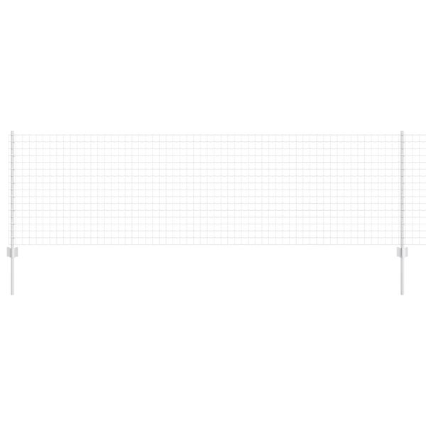 vidaXL Aed koos postiga H&otilde;bedane 0,8 x 25 m Teras