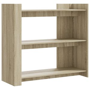 vidaXL konsoollaud, Sonoma tamm, 100 x 35 x 90 cm, tehispuit