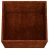 vidaXL taimekast, 2 tk, 42x40x39 cm, Corten teras