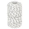 vidaXL punutud paadik&ouml;is, valge, 2 mm x 250 m pol&uuml;ester