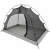 vidaXL Telk katusega ladustamisega Hall ja must 236 x 150 x 136 cm