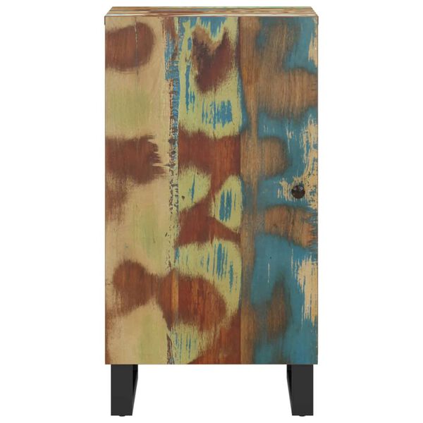 vidaXL uksega puhvetkapp, 40 x 31 x 75 cm, taastatud puit