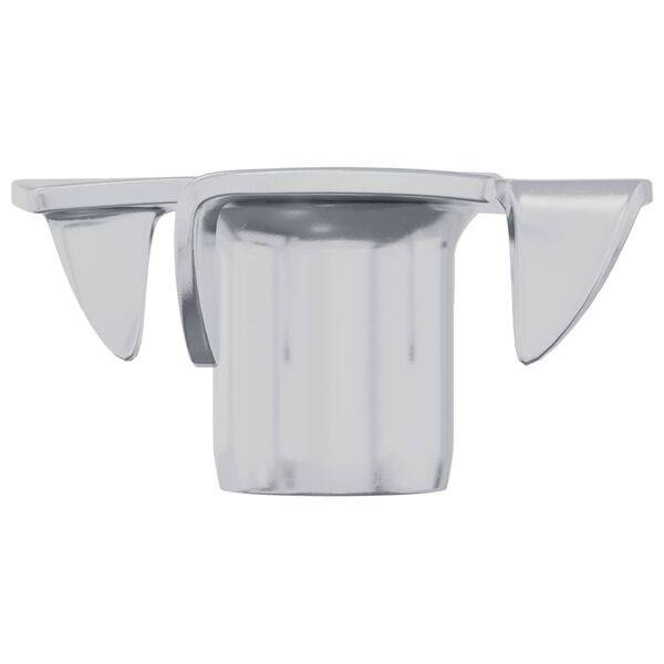 vidaXL Koonuline T-mutter 12 pcs H&otilde;bedane M6 mm Teras