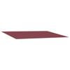 vidaXL Varikatuse asenduskangas Burgundia Punane 400 &times; 350 cm