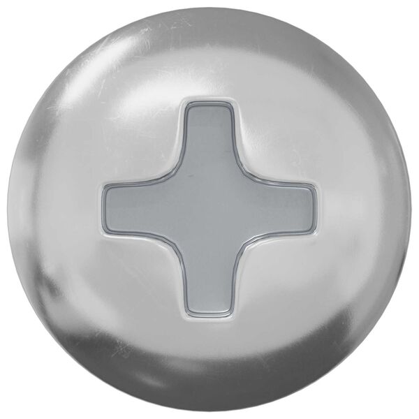 vidaXL Kinnitus 12 pcs H&otilde;bedane M4 x 16 mm Teras