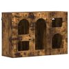 vidaXL Seinakapp ELST Suitsetatud tamm 60 x 20 x 40 cm Tehispuit