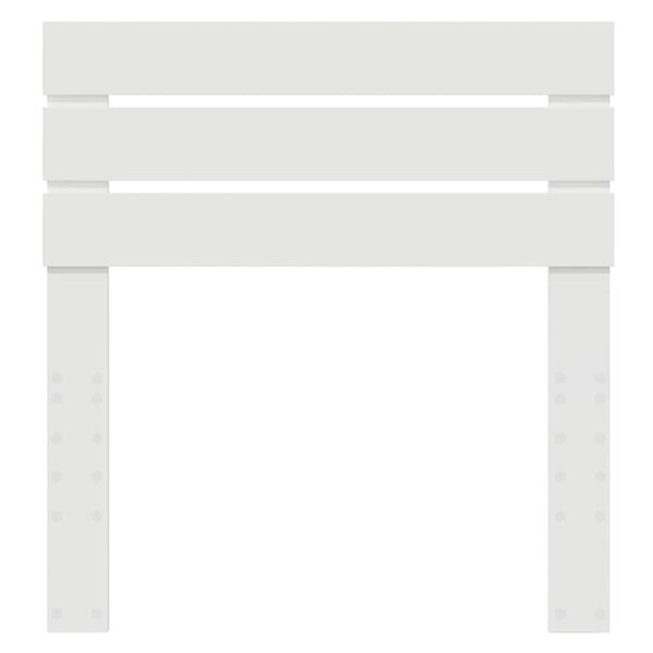 vidaXL Peats peaga Valge 90 cm Tehispuit