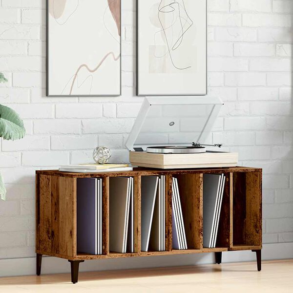 vidaXL plaadikapp Old Wood 100x38x48 cm Engineered Wood