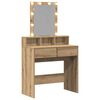 vidaXL Dressing Table käsitöötamm 80 x 41 x 144.5 cm Tehispuit