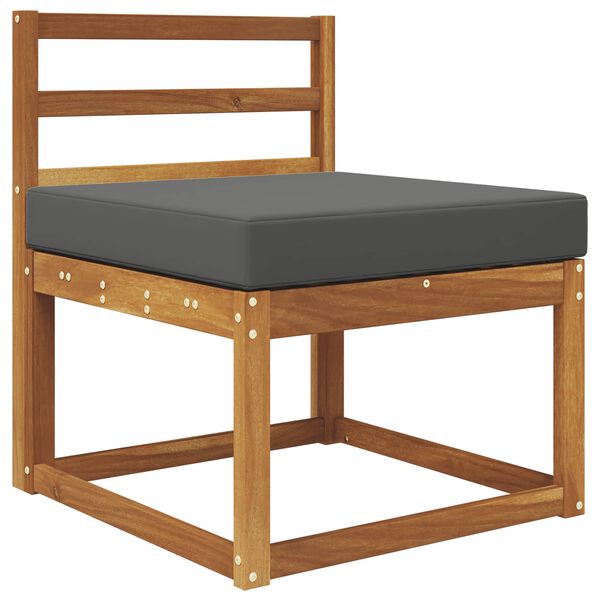 vidaXL V&auml;lim&ouml;&ouml;blitugi patja Antratsiit 60 x 60 x 8 cm Pol&uuml;ester