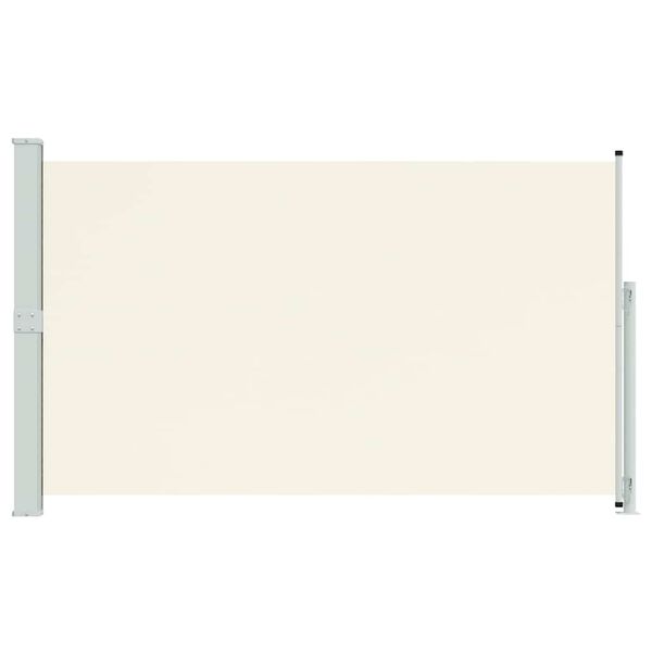 vidaXL lahtit&otilde;mmatav terrassi k&uuml;lgsein, 180 x 300 cm, kreemjas