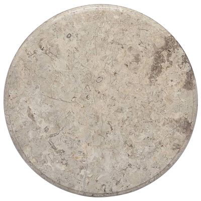 vidaXL lauaplaat, hall, Ø 50 x 2,5 cm, marmor