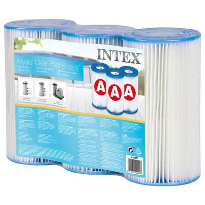 Intex filtrikassett 3-pakk, 29003