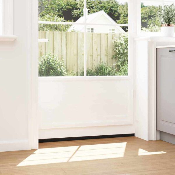 vidaXL Isekleebivad Uksed Brush Seibid 6 pcs Pruun 100 cm