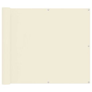 vidaXL R&otilde;du Eesriie cream 100 x 800 cm Oxfordi kangas