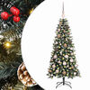 vidaXL Tehisj&otilde;ulupuu Roheline 120 cm PVC, Plastikk ja Teras