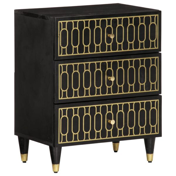 vidaXL öökapp, 50x33x60 cm, mangopuit