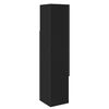 vidaXL Nurgakapp Must 32x32x140cm Tehispuit
