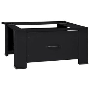 vidaXL Pesumasina pedestal Must 64 x 55 x 32,5 cm Teras