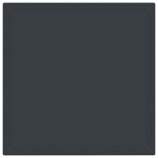 vidaXL Aia s&ouml;&ouml;gilaudade komplekt 5 pcs Antratsiit Pol&uuml;prop&uuml;leen