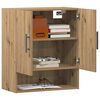 vidaXL Seinakapp Artisan tamm 60x31x70 cm Engineered Wood