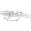 vidaXL kaubaalustest voodi, 75 x 190 cm, m&auml;nnipuit