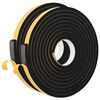 vidaXL Iselihkuv vahtlint 2 pcs Must 20mm x 5m CR Vaht