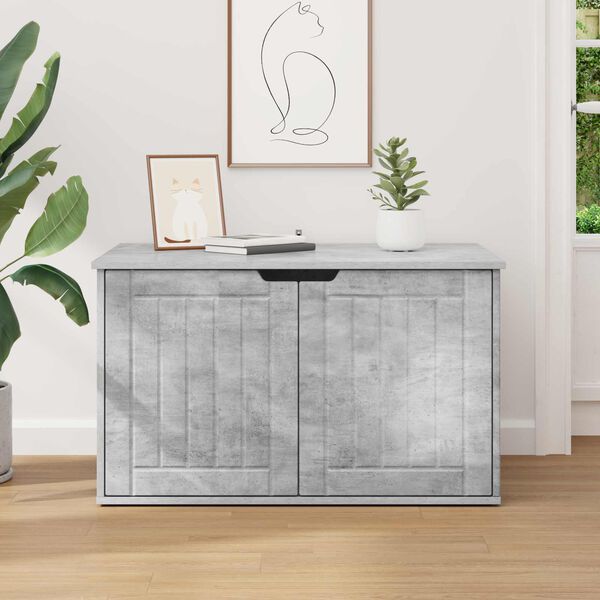 vidaXL Kassi Maja Betoon 85 x 55 x 50,5 cm Tehispuit