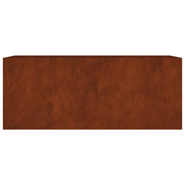 vidaXL taimekast, 200 x 80 x 80 cm, Corten-teras