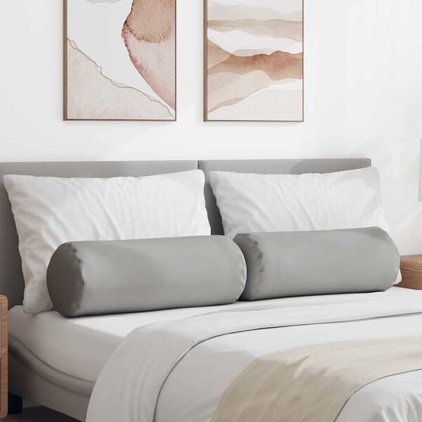 vidaXL Padjad 2 pcs Pilvine hall &Oslash; 25 x 70 cm kangas