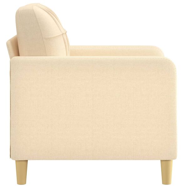 vidaXL tugitool, kreemjas, 60 cm, kangas