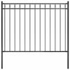 vidaXL aiapiire ASSEN, teras, 1,7 x 1,2 m, must