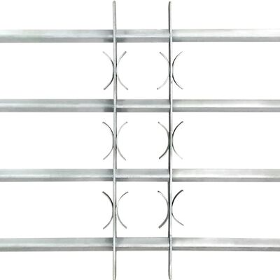 vidaXL reguleeritavad turvatrellid akendele 2 tk 1000–1500 mm
