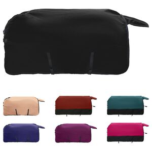 vidaXL Hobuste K&auml;tter Tume roheline ja must 115 cm Pol&uuml;ester