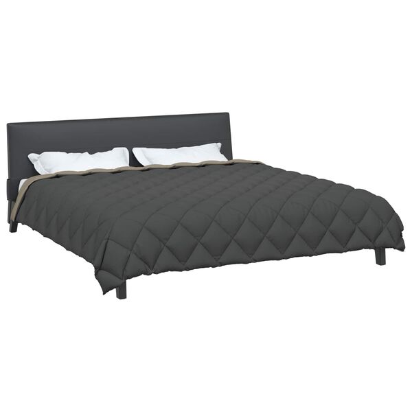 vidaXL Talve tek Helehall ja antriit 220 x 260 cm Mikrokiud