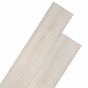 vidaXL P&otilde;randaplaadid 18 pcs Valge 5,26 m&sup2; PVC
