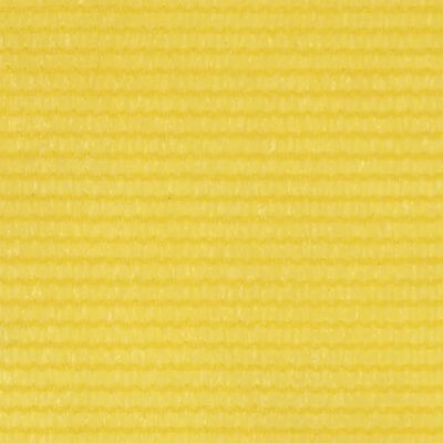 vidaXL rõdusirm, kollane, 120 x 300 cm, HDPE