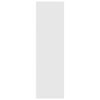 vidaXL raamaturiiul/ruumijagaja valge 60x30x103 cm tehispuit