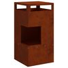 vidaXL Tulekauss Pruun 50 x 50 x 100 cm terase t&uuml;&uuml;p