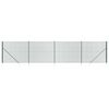 vidaXL traataed vaiadega, roheline, 2,2 x 10 m
