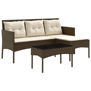 vidaXL Aia Diivanikomplekt padjaga 2 pcs pol&uuml;rotang