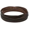 vidaXL Nahk Rihm 1 Tume pruun 1000 x 1,5 cm Nahk