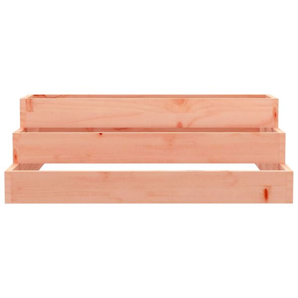 vidaXL taimekast, 80 x 80 x 27 cm, ebatsuuga puit