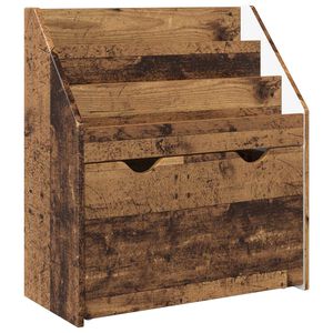 vidaXL Laste Raamatuhind Vana puit 60 x 29,5 x 69 cm Tehispuit