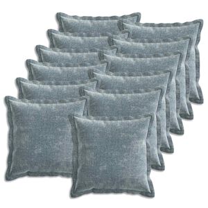 vidaXL Diivanipadi 12 pcs HOUTEN Helesinine 40 x 40 cm &Scaron;en&uuml;&uuml;lfabric