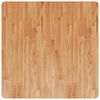 vidaXL kandiline lauaplaat, helepruun, 80x80x4 cm, t&ouml;&ouml;deldud tammepuit