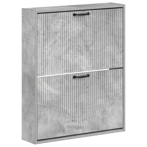 vidaXL Seinale kinnitatav jalan&otilde;ude kapp HOORN 71 x 17 x 86 cm