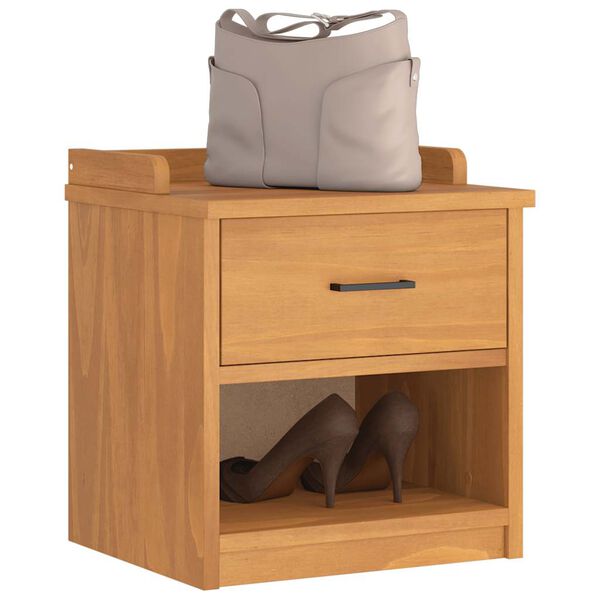 vidaXL esiku pink SANDNES 45x40x50 cm täispuidust mänd