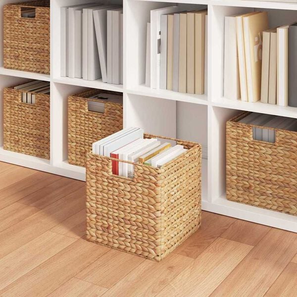 vidaXL Ladustamiskorvid 2 pcs Neutraalne 28 x 28 x 28 cm Vesih&uuml;atsint